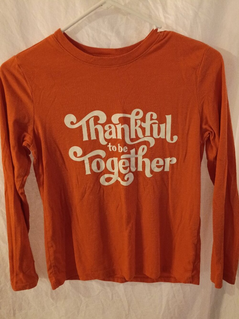 Boys Size Medium 8-10 Cat and Jack Long Sleeve Graphic Tee
